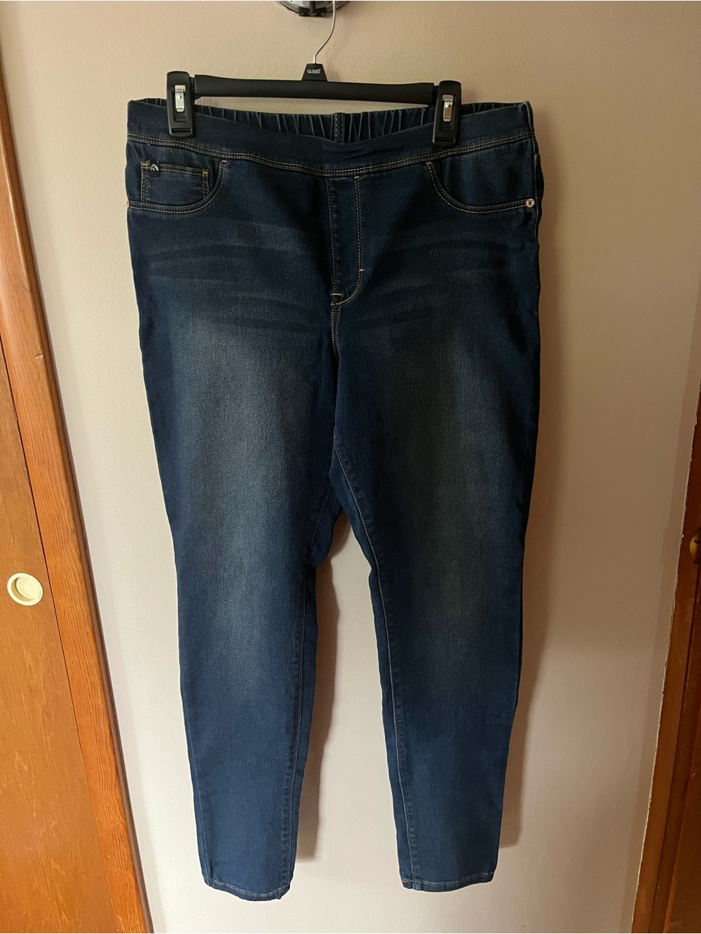 Jordache Dark Blue Skinny Jeans - Stretch Slim Leg